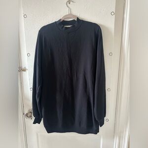 Black Cotton Citizen Open Back Dress